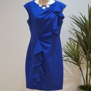 Calvin Klein - Ruffle Sleveless Dress